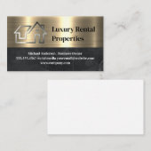 Onroerend goed | Appartementen | Woningen Visitekaartje (Voorkant / Achterkant)