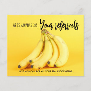onroerend goed Bananen fruit verwijzingen Aankondi Flyer
