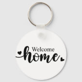 Onroerend goed Bedankt Nieuw Thuis Sleutelhanger (Voorkant)