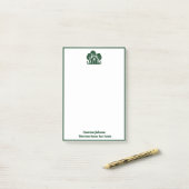 Onroerend goed Bedrijf Green Forest House Post-it® Notes (Op bureau)