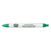 Onroerend goed Bedrijf Green Forest House Zwarte Inkt Pen (Voorkant)