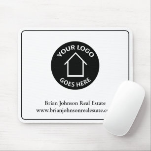 Onroerend goed bedrijf Voeg uw logo toe Eenvoudige Muismat