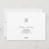 Onroerend goed Bedrijfsmakelaar 54 Fotocollage Feestdagenkaart (Achterkant)