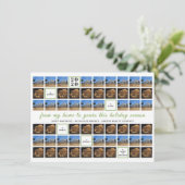 Onroerend goed Bedrijfsmakelaar 54 Fotocollage Feestdagenkaart (Staand voorkant)