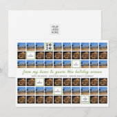 Onroerend goed Bedrijfsmakelaar 54 Fotocollage Feestdagenkaart (Voorkant / Achterkant)