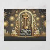 Onroerend goed Briefkaart - Nieuwjaar (Voorkant)