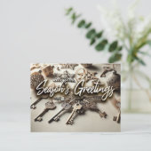 Onroerend goed Briefkaart - Seizoensgroet (Staand voorkant)
