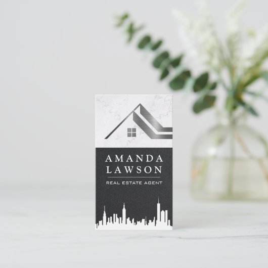 Onroerend goed | Cityscape Visitekaartje (Staand voorkant)