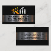 Onroerend goed | Commerciële bouw Visitekaartje (Voorkant / Achterkant)