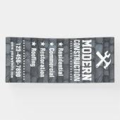 Onroerend goed | Contractant | Bouwbedrijf Spandoek (Horizontaal)