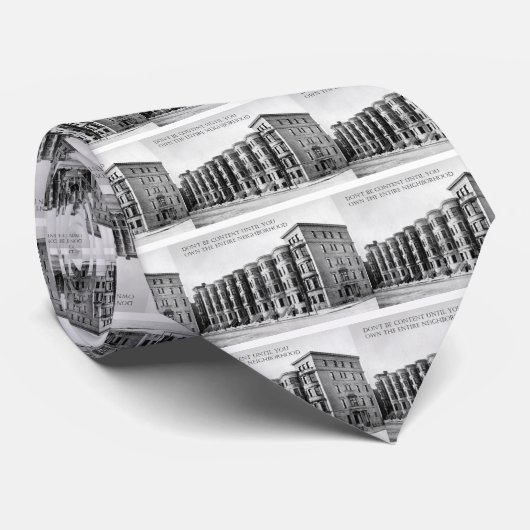 Onroerend goed dat de investeerder de hele buurt k stropdas (Opgerold)