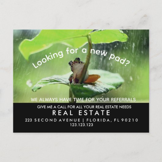 onroerend goed Dream Home Aankondiging nieuw pad (Voorkant)