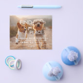 onroerend goed FIen je huis Aankondiging Briefkaar Flyer (Enkel)