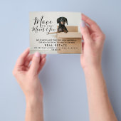 onroerend goed Ga naar wat je aankondigingen verpl Flyer (Hand)