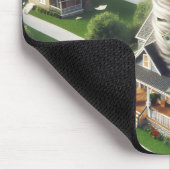 Onroerend goed Geld Tornado Muismat (Hoek)