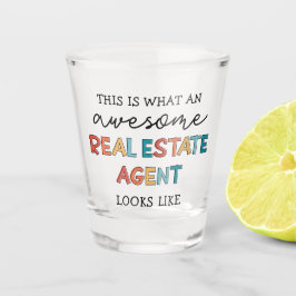 Onroerend goed Geweldige realtor Gifts Shot Glas