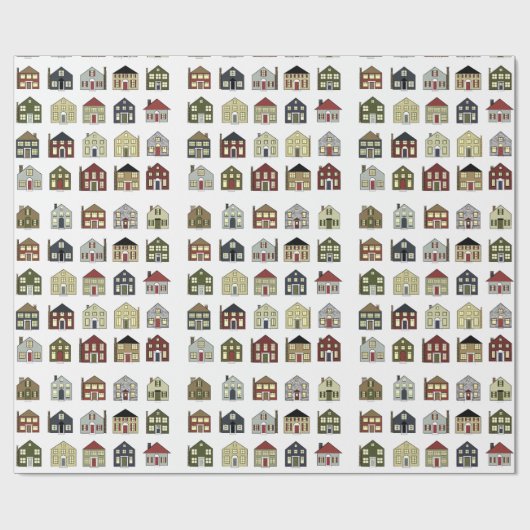 Onroerend goed Gift Cadeaupapier (Vlak)