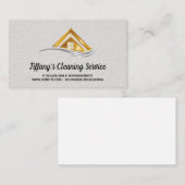 Onroerend goed Gold Logo Visitekaartje (Voorkant / Achterkant)