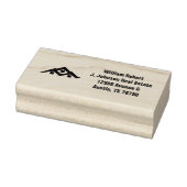 Onroerend Goed Golden House Logo Moderne Makelaar Rubberstempel (Stempel)