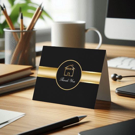 Onroerend goed Hartelijk dank Bedankkaart