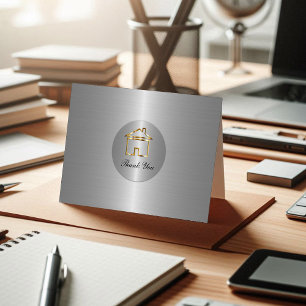 Onroerend goed Hartelijk dank Bedankkaart