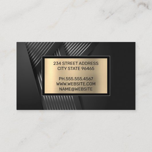 Onroerend goed Home Properties | makelaar Visitekaartje (Achterkant)