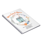 Onroerend goed Home Sweet Home Budget Promotioneel Notitieboek (Rechterzijde)
