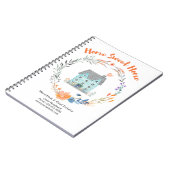 Onroerend goed Home Sweet Home Budget Promotioneel Notitieboek (Linkerzijde)