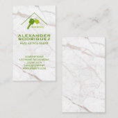 Onroerend goed Huis en Sleutels Visitekaartje (Voorkant / Achterkant)