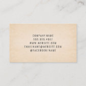 Onroerend goed Huis Onroerend goed logo Visitekaartje (Achterkant)