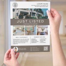 Onroerend goed Huis te koop Logo Foto QR