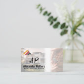 Onroerend goed | Huissleutels overhandigd | Onroer Visitekaartje (Staand voorkant)