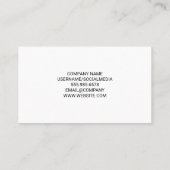 Onroerend goed | Huissleutels overhandigd | Onroer Visitekaartje (Achterkant)