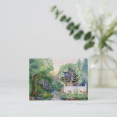 Onroerend goed / Interieurontwerp / Aannemer - Visitekaartje (Staand voorkant)