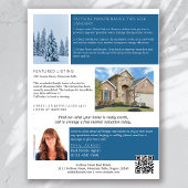 Onroerend goed Januari Nieuwsbrief Promotie Flyer