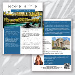 Onroerend goed juli Nieuwsbrief Promotionele landb Flyer<br><div class="desc">Deze HOME STYLE vastgoedmarketing nieuwsbrief zal uw naamsbekendheid vergroten en nieuwe leads genereren. Het moderne ontwerp zal de aandacht trekken van uw potentiële klanten en hen laten weten dat u de vriendelijke,  deskundige makelaar bent.</div>