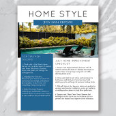 Onroerend goed juli Nieuwsbrief Promotionele landb Flyer