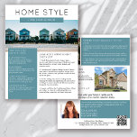 Onroerend goed juni Nieuwsbrief Promotionele landb Flyer<br><div class="desc">Deze HOME STYLE vastgoedmarketing nieuwsbrief zal uw naamsbekendheid vergroten en nieuwe leads genereren. Het moderne ontwerp zal de aandacht trekken van uw potentiële klanten en hen laten weten dat u de vriendelijke,  deskundige makelaar bent.</div>