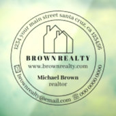 Onroerend goed Kantoor Raamsticker (Vel 3)