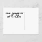 onroerend goed kerstkaarten feestdagenkaart (Achterkant)