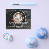 onroerend goed Koffieverwijzingen Aankondiging Flyer (Enkel)