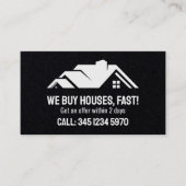 🏘️Onroerend goed kopen wij huizen QR Premium Visitekaartje (Voorkant)