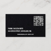 🏘️Onroerend goed kopen wij huizen QR Premium Visitekaartje (Achterkant)