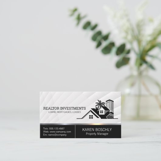 Onroerend goed | kust visitekaartje (Staand voorkant)