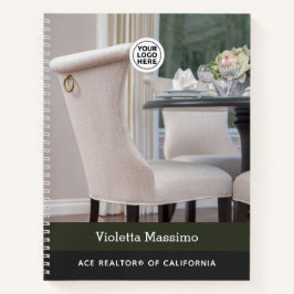 Onroerend goed Logo en Foto Gepersonaliseerde Noti Notitieboek