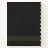 Onroerend goed Logo en Foto Gepersonaliseerde Noti Notitieboek (Achterkant)