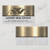 Onroerend goed Logo | Onroerend goed Visitekaartje (Voorkant / Achterkant)