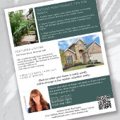 Onroerend goed maart Nieuwsbrief Promotie Flyer