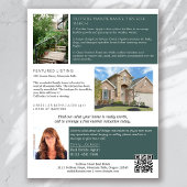 Onroerend goed maart Nieuwsbrief Promotie Flyer