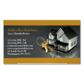 Onroerend goed magnetisch visitekaartje (Voorkant)